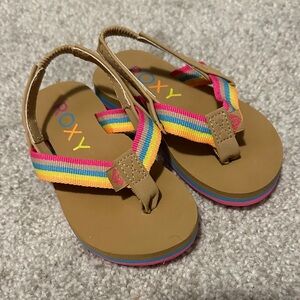 7T Roxy Rainbow Sandals